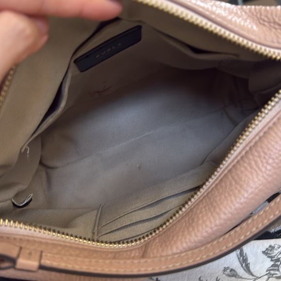 Furla Sophia Purse Moonstone Leather Cross Body Bag - Picture 13 of 13